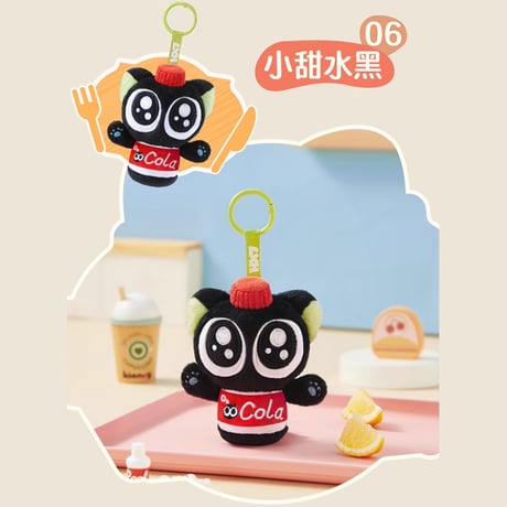 羅小黒戦記　TANMI SPACEコラボ　舌尖上的小黒シリーズ　ぬいぐるみチャーム　※ブラインド商品（予約販売）