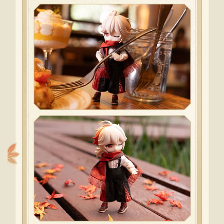 原神　miHoYo　PICCODOコラボ　楓原万葉1/12着せ替えアクションフィギュア用　交換イメージ服&交換表情セット【フィギュア本体を含まず】（予約販売）2026年4月末中国発売