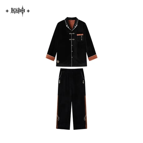 原神　miHoYo　鍾離テーマイメージシリーズ　ベルベットパジャマセット（予約販売）