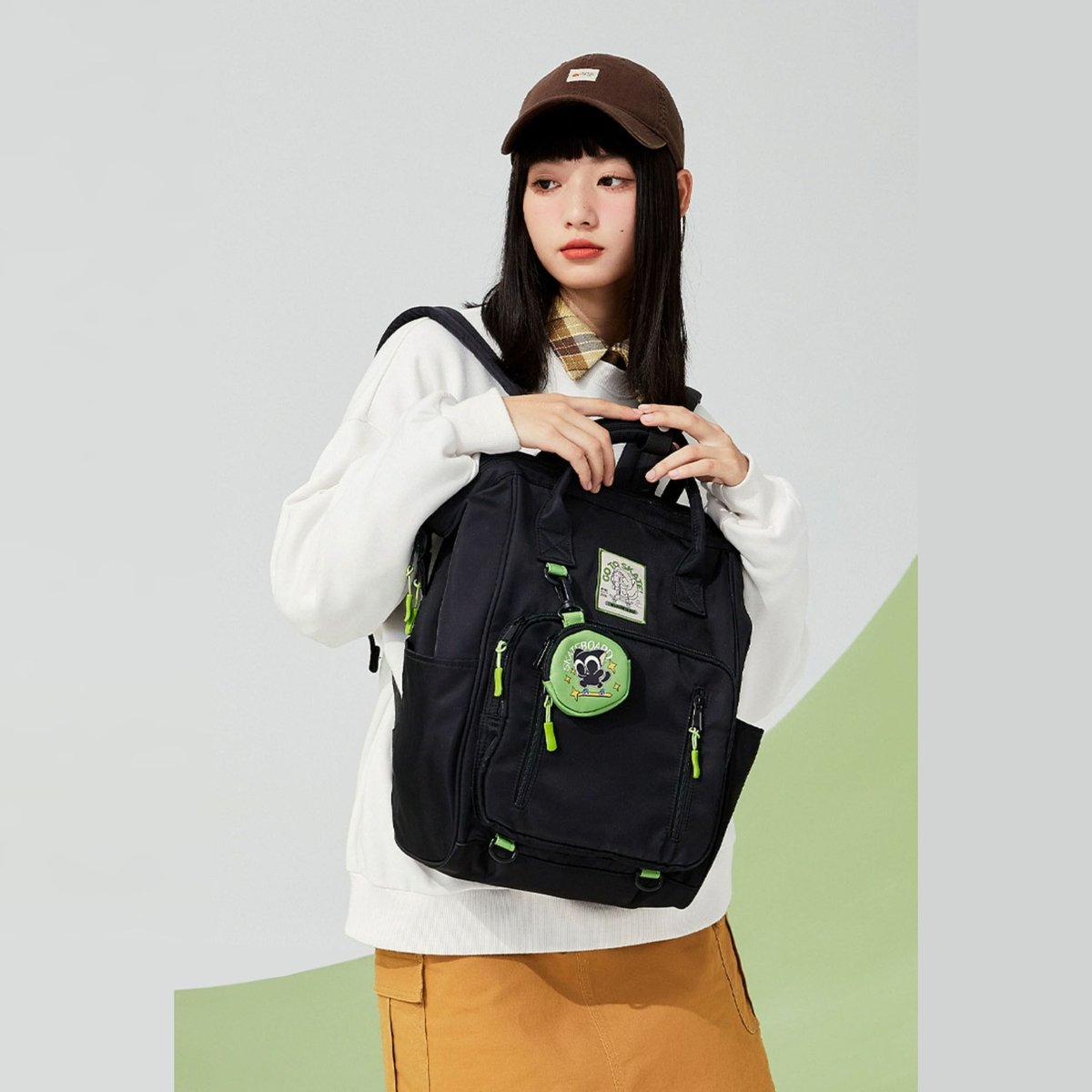 x-girl × PORTER 宇宙柄 コラボリュック お買い得品 - バッグ