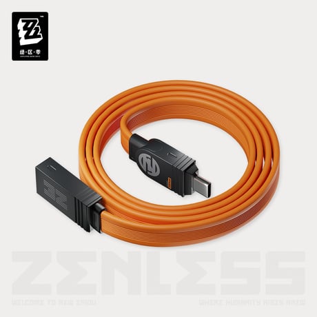 ゼンレスゾーンゼロ　miHoYo　急速電力Proシリーズ　240W拡張組立式急速充電ケーブル＆チャーム（予約販売）2026年5月末中国発売