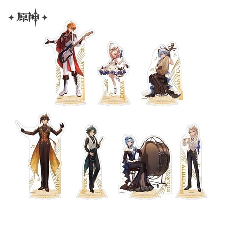 原神　miHoYo　塵世華章テーマシリーズ　キャラアクリルスタンド（予約販売）