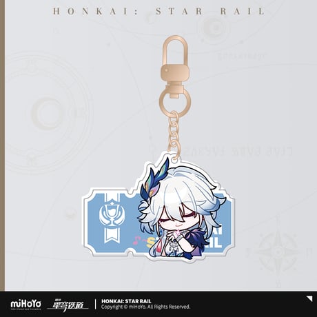 崩壊：スターレイル　miHoYo　パムの展示館シリーズ　アクリルチャーム　Ver.5（予約販売）