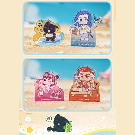 羅小黒戦記2　GOODSFUNコラボ　サマーウォーズシリーズ　アクリルブロック　※ブラインド商品（予約販売）
