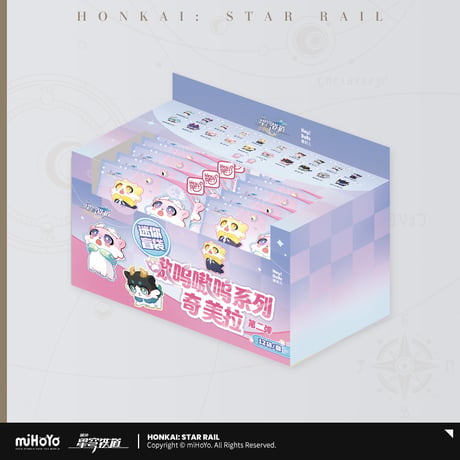 崩壊：スターレイル　miHoYo　HeyDollsコラボ　ガオガオシリーズ　キメラミニフィギュア　第二弾　※ブラインド商品（予約販売）2026年5月中国発売