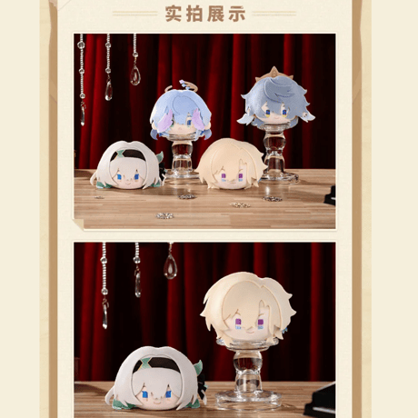 崩壊：スターレイル　miHoYo　大頭シリーズ　ぬいぐるみチャーム　Ver.1&2（予約販売）