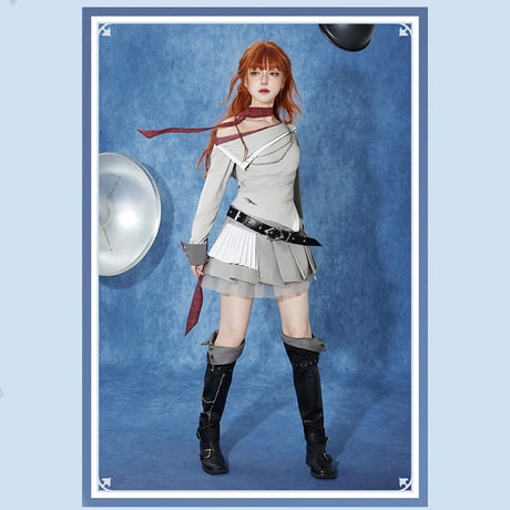 原神　miHoYo　タルタリヤテーマイメージシリーズ　オフショルダー長袖ニットシャツ（予約販売）2026年7月中旬中国発売