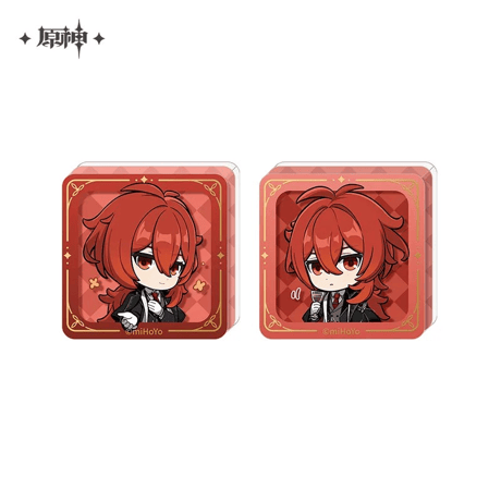 原神　miHoYo　璀夜華宴シリーズ　アクリルスタンプブロック（予約販売）