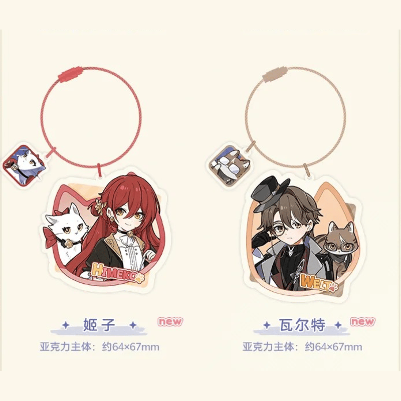 崩壊：スターレイル miHoYo 小不点猫猫シリーズ アクリルチャームVer.3