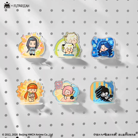 羅小黒戦記　FUN4YEAHコラボ　「なんじゃこりゃ」小黒シリーズ　マグネット式メモスタンド（予約販売）