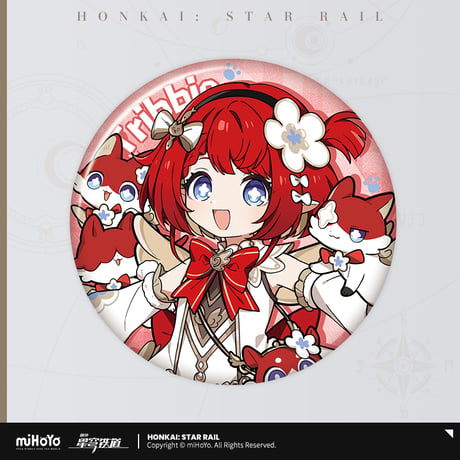 崩壊：スターレイル　miHoYo　小不点猫猫シリーズ　缶バッジ　Ver.5（予約販売）