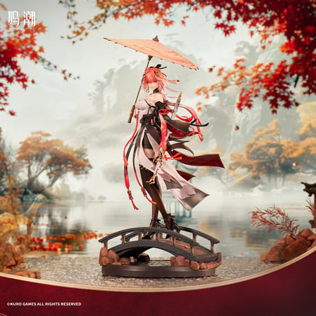 鳴潮　Metheus Series　長離 1/7 スケールフィギュア　振り返れば傘の向こうにVer.（予約販売）2026年8月中国発売　※注文後のキャンセル不可商品