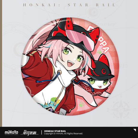 崩壊：スターレイル　miHoYo　小不点猫猫シリーズ　缶バッジ　Ver.4（予約販売）