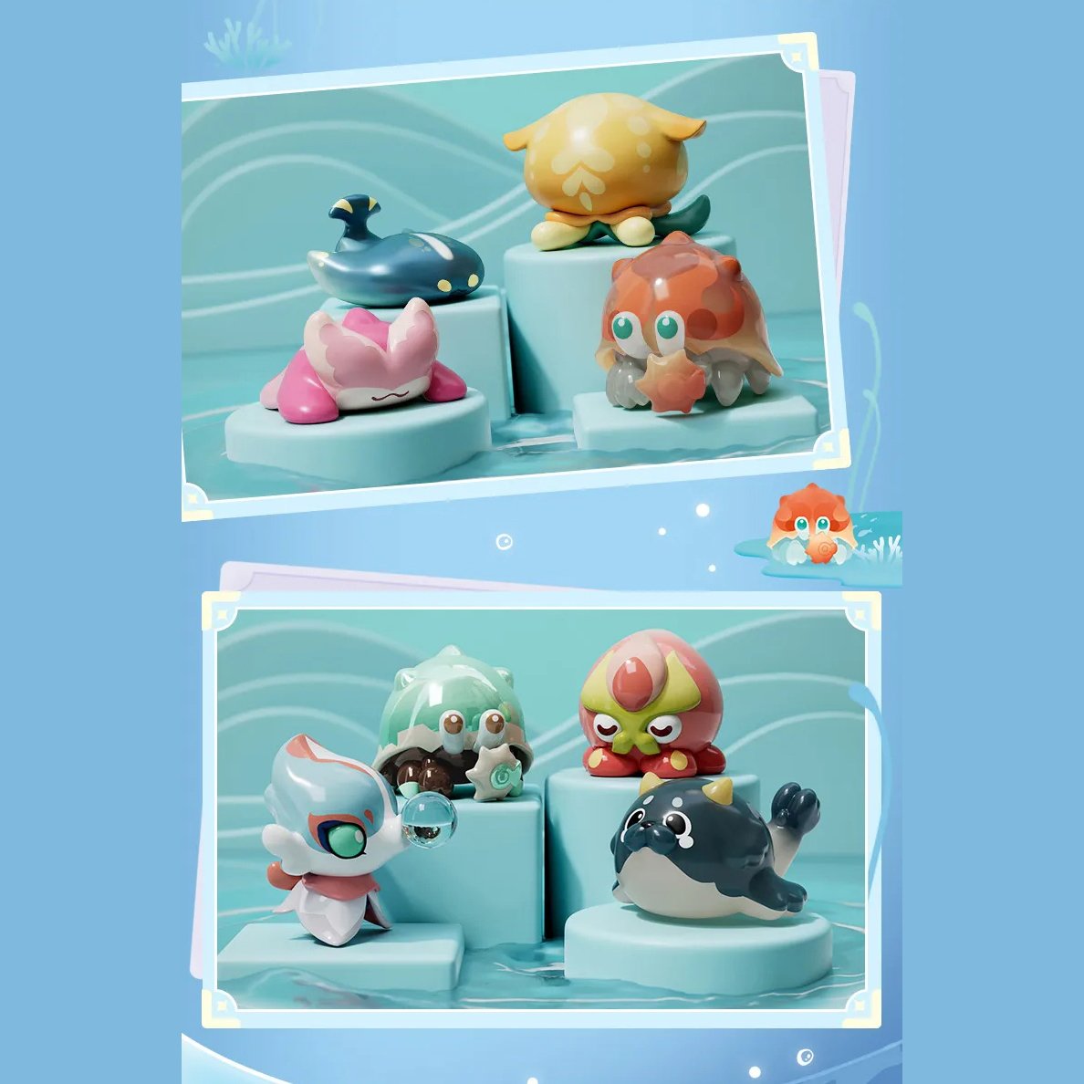 【原神・公式】原海シリーズ　ミニフィギュア　ボックス 原神・公式】原海シリーズ ミニフィギュア ボックス