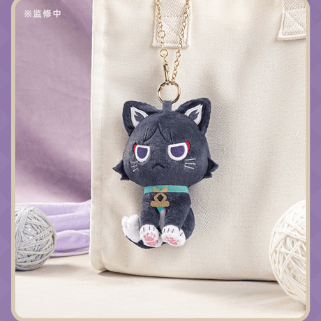 原神　miHoYo　物語の中の野良猫　ぬいぐるみチャーム＆おやすみ寝そべりぬいぐるみ　放浪者（予約販売）2026年9月中旬中国発売
