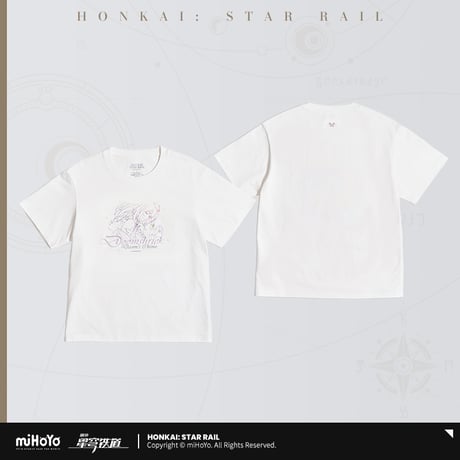 崩壊：スターレイル　miHoYo　君との思い出シリーズ　半袖Tシャツ（予約販売）2026年8月中国発売