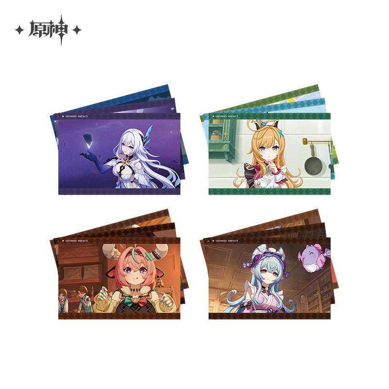 原神 miHoYo キャラPVシリーズ フォトカード3枚セット Ver.3（予約販売