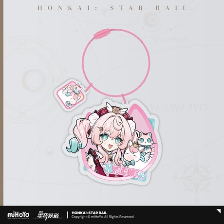崩壊：スターレイル　miHoYo　小不点猫猫シリーズ　アクリルチャーム　Ver.5（予約販売）