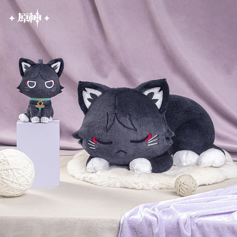 原神 miHoYo 物語の中の野良猫 ぬいぐるみチャーム＆おやすみ寝そべり