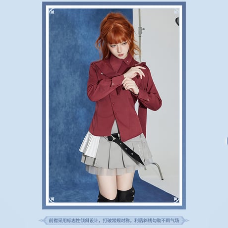 原神　miHoYo　タルタリヤテーマイメージシリーズ　リボン付き長袖シャツ（予約販売）2026年7月中旬中国発売