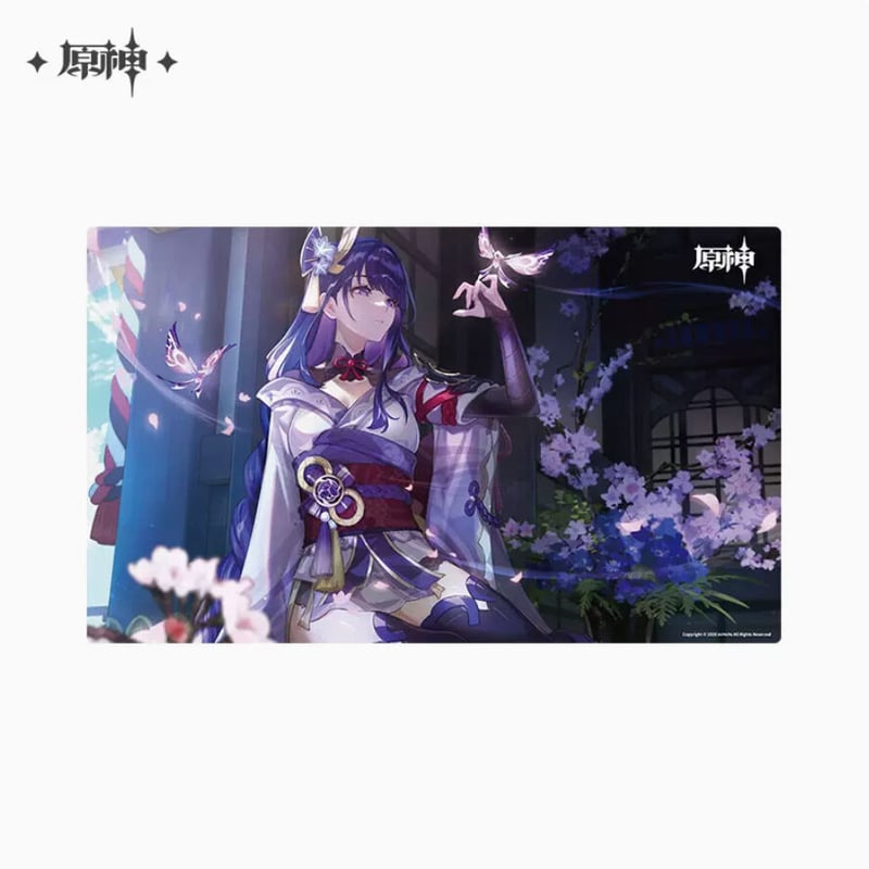 雷電将軍 アニメキャラクターコスプレ 高画質Aポスター/フィギュアセット 雷電将軍 アニメキャラクターコスプレ 高画質Aポスター