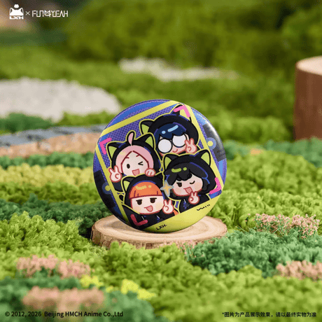 羅小黒戦記　FUN4YEAHコラボ　「なんじゃこりゃ」小黒シリーズ　ブリキ缶バッジ　※ブラインド商品（予約販売）