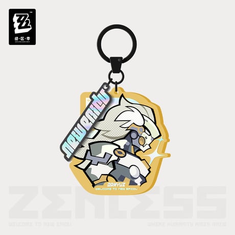 ゼンレスゾーンゼロ　miHoYo　麗都シリーズ　Q版アクリルキーホルダー　クランプスの黒枝（予約販売）