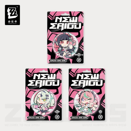 ゼンレスゾーンゼロ　miHoYo　麗都シリーズ　Q版バッジ　妄想エンジェル（予約販売）