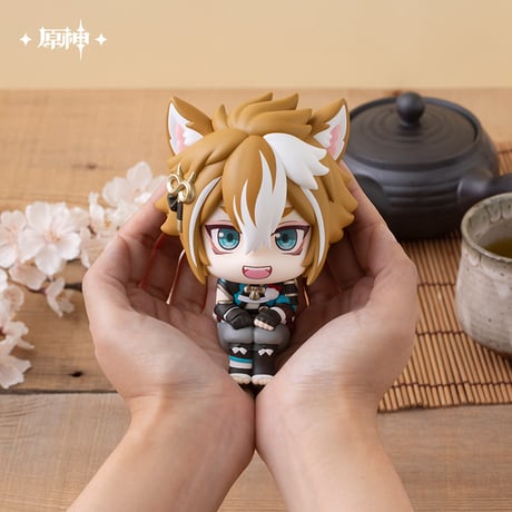 原神　miHoYo　MegaHouseコラボ　「Lookup」Q版フィギュア　ゴロー（予約販売）2026年11月中国発売　※注文後のキャンセル不可商品