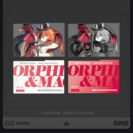 ゼンレスゾーンゼロ　miHoYo　影画シリーズ　オボルス小隊　アクリルフレームセット（予約販売）