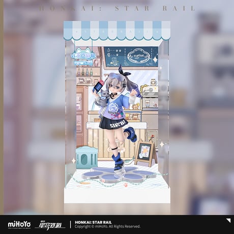崩壊：スターレイル　miHoYo　小不点猫猫シリーズ　フィギュアディスプレイボックス(予約販売)
