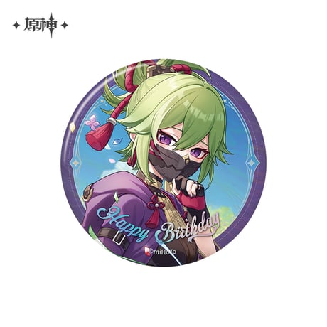 原神　miHoYo　命定之日シリーズ　キャラクターバッジ　2025　Ver.3（予約販売）2026年4月末中国発売