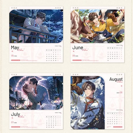 未定事件簿　miHoYo　2025年記念カレンダー（予約販売）