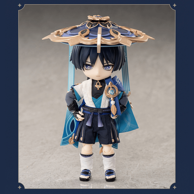 原神 miHoYo PICCODOコラボ 放浪者 1/12スケール着せ替えアクション
