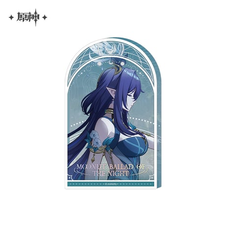 原神　miHoYo　「月夜の叙事詩」シリーズ　厚いアクリルスタンド（予約販売）2026年1月中国発売