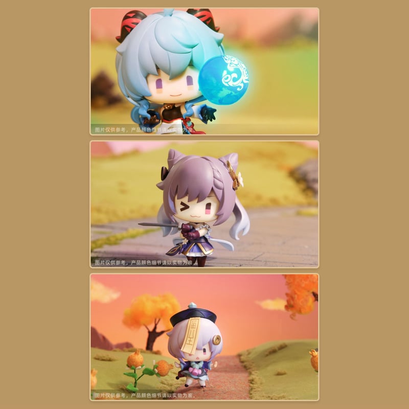 原神 miHoYo 璃月編戦場英姿シリーズ ミニフィギュアブラインド