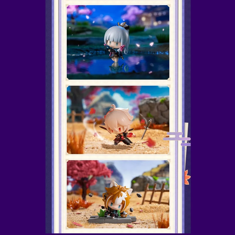原神 miHoYo 稲妻編戦場英姿シリーズ ミニフィギュアブラインド