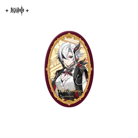 原神　miHoYo　2026嘉年相聚シリーズ　キャラクター楕円缶バッジ（予約販売）