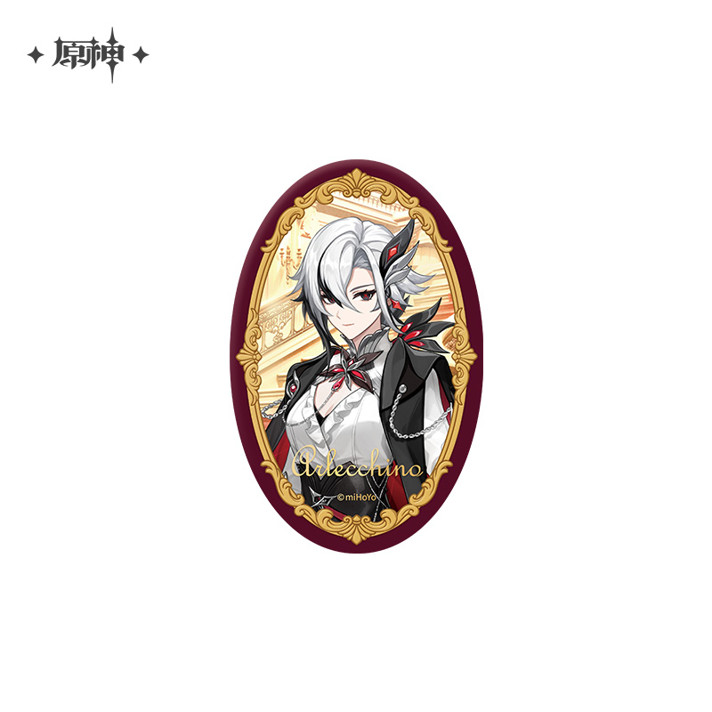 原神 miHoYo 2026嘉年相聚シリーズ キャラクター楕円缶バッジ（予約