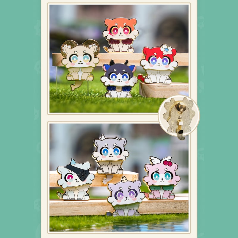 崩壊：スターレイル miHoYo ガオガオシリーズ キメラ メタルバッジ