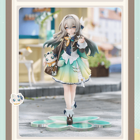 崩壊：スターレイル　miHoYo　RIBOSEコラボ　小不点猫猫シリーズ　ホタル　フィギュア（予約販売）2027年1月中国発売　※注文後のキャンセル不可商品