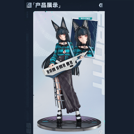 ゼンレスゾーンゼロ　miHoYo　Myethosコラボ　Gift+シリーズ　星見雅1/8フィギュア　遊園熠刻Ver.（予約販売）2026年10月中国発売　※注文後のキャンセル不可商品