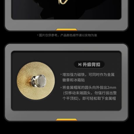 ゼンレスゾーンゼロ　miHoYo　陣営シリーズ　金属缶バッジ第二弾（予約販売）2025年2月中国発売