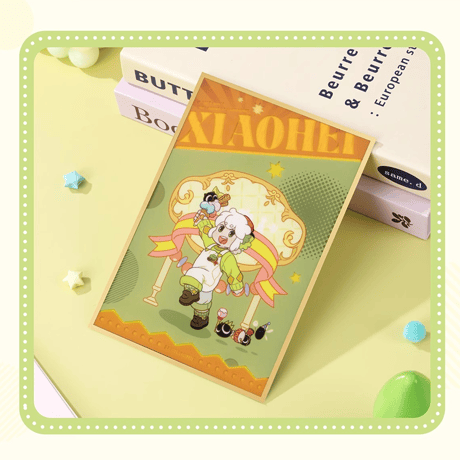 羅小黒戦記　TANMI SPACEコラボ　喵屿楽園シリーズ　アクリル色紙（予約販売）