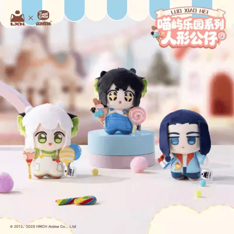 羅小黒戦記　小黒　小白　ぬいぐるみ２体セット CATEGORY ぬいぐるみ | 面白映画公式ネットショップ