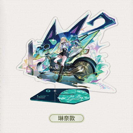 鳴潮　共鳴者テーマ　スプラッシュアートアクリルスタンド　Ver.8（予約販売）2026年5月末中国発売