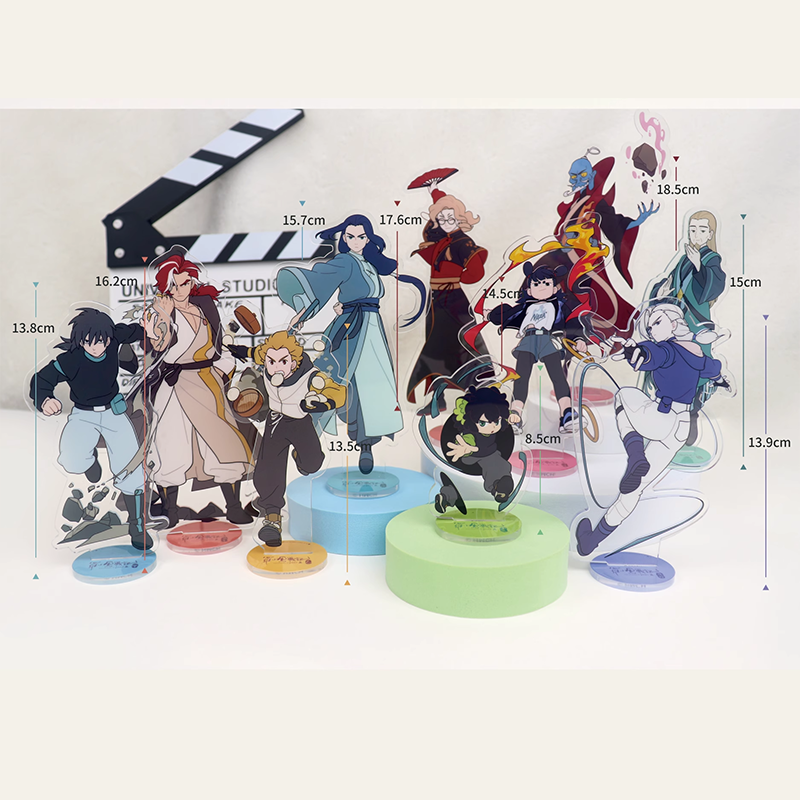 羅小黒戦記 コレクション場面写アクリルチャーム　7点セット 羅小黒戦記2 HMCH 戦闘シリーズ アクリルスタンド（予約販売）2025年10