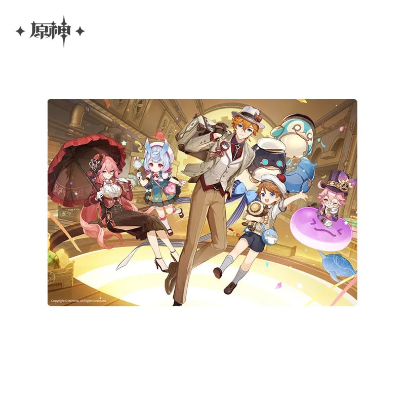 原神　リサ　プレイマット 原神 リサ プレイマット