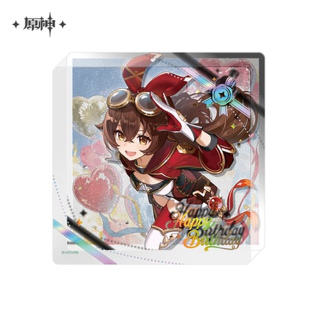原神　miHoYo　命定之日シリーズ　キャラクター厚手アクリルコースター　2025　Ver.3（予約販売）2026年4月末中国発売