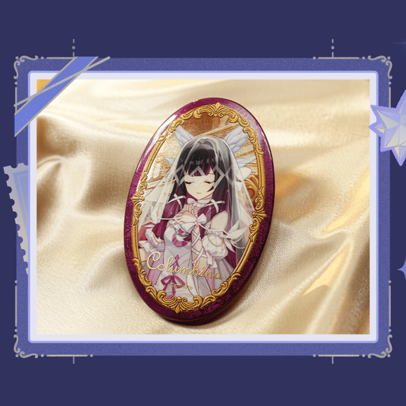 原神 miHoYo 2026嘉年相聚シリーズ キャラクター楕円缶バッジ（予約